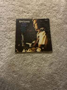 Erv Lewis How Long Vinyl LP Album Impact Records